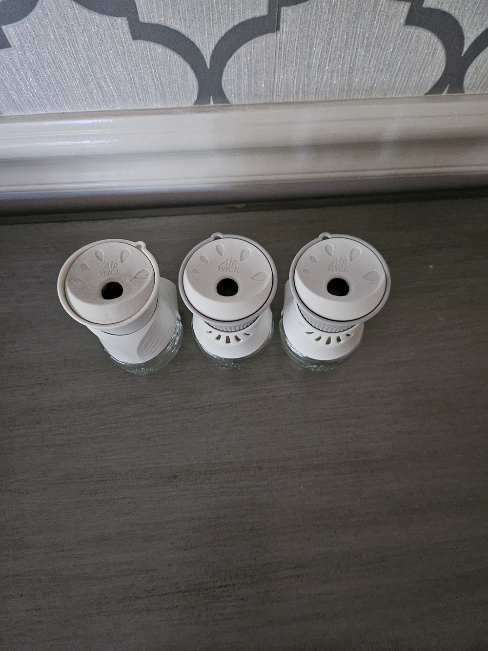 Air Wick White Plug-In Holders (Set of 3)